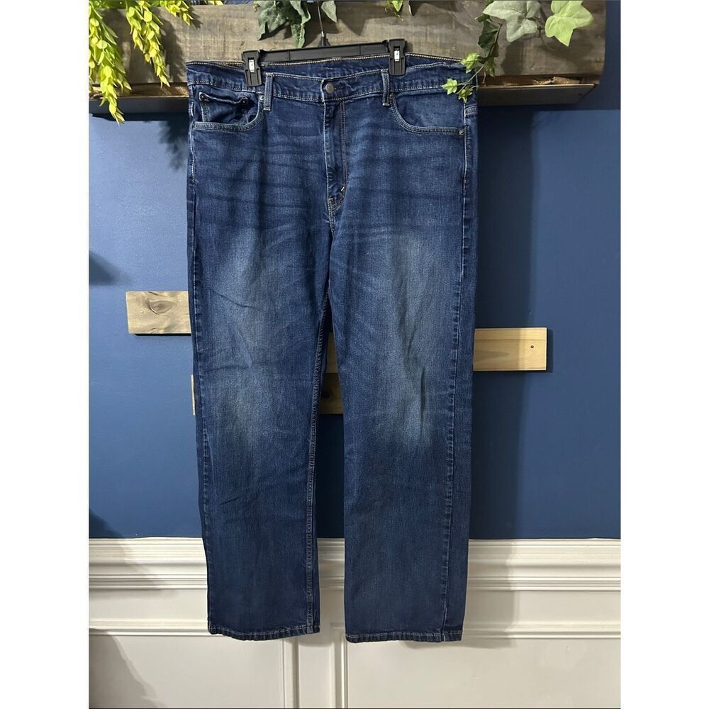 Levi Strauss 569 Waterless Straight Leg Men's Jeans in Medium Blue Wash Size 40